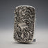 Antique Floral Repoussé Sterling Silver Vest Case 24g