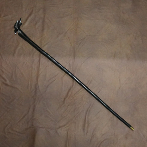 復古 黑桿 黑鳥把手 手杖 94cm