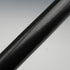 1935 British Vintage Black Shaft Sterling Silver Ornament Large Curved Handle Walking Stick Cane 88cm