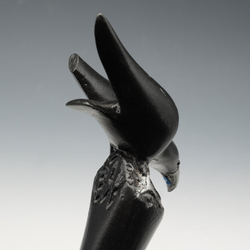 復古 黑桿 黑鳥把手 手杖 94cm