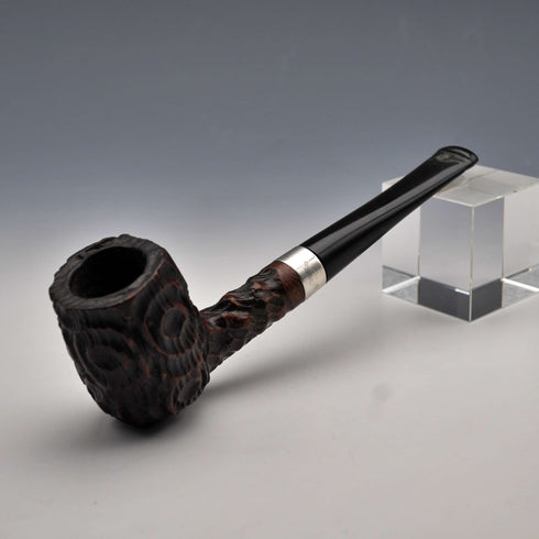 美國復古 L&H Stern「Sterncrest」雪茄煙斗 純銀裝飾