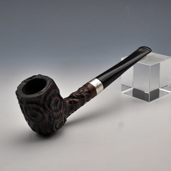 Vintage American L&H Stern “Sterncrest” Smoking Pipe with Sterling Silver Ornamentation