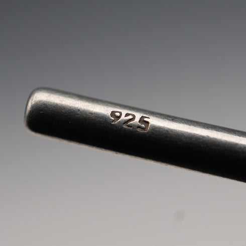 復古 純銀製 費加羅鍊 奧伯特鍊 全長50cm 34g