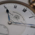 Años 1910, antigüedad británica, reloj de bolsillo Russell de tapa abierta, caja chapada en oro, en buen estado de funcionamiento
