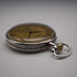 Reloj de bolsillo antiguo Escasany Hnos, plata 800, talla de cazador, esfera abierta, en buen estado de funcionamiento