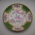British Antique Minton Green Cockatrice Teacup Trio