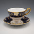 英國復古 Royal Crown Derby「葡萄藍」茶杯與茶碟②