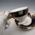British Vintage Royal Crown Derby “Vine Cobalt” Cup & Saucer ②
