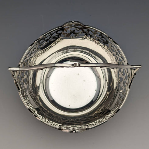 1929 年英國復古純銀糖籃 100 克 Walker and Hall