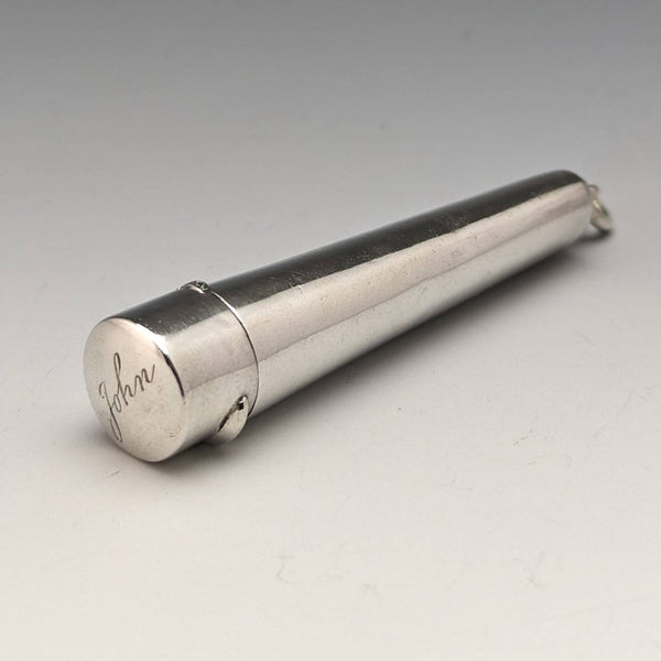 1899年英國古董純銀針盒16克