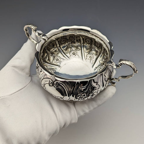 1894 年英國古董純銀糖罐 113 克 John Millward Banks