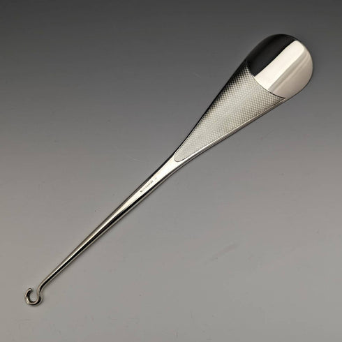 1930年 英国ヴィンテージ 純銀製シューホーン&ボタンフック Mappin and Webb