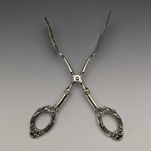古董纯银手柄蛋糕夹 WEB Silver Company