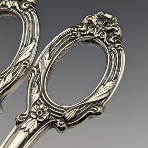 古董纯银手柄蛋糕夹 WEB Silver Company