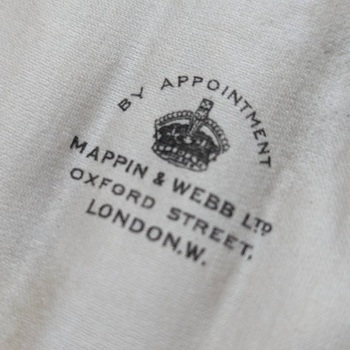 1929年 英国ヴィンテージ 純銀製ティースプーン6本セット ケース入り Mappin and Webb