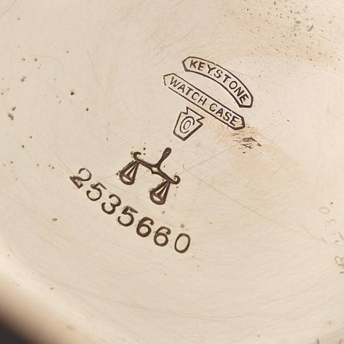 1896 American antique Elgin pocket watch gold plated hunter case works well