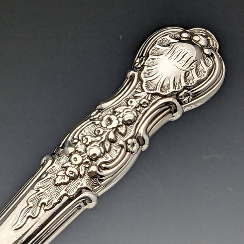 1854年 英国アンティーク 純銀製クリスニングカトラリーセット ケース入 George Willaim Adams