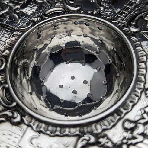 1900 年英國古董純銀濾茶器 65 克