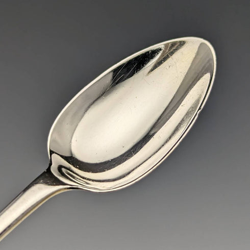 Juego de 6 cucharillas de té de plata de ley con decoración de esmalte, vintage británico de los años 30