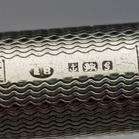 1981 年英國復古 Yard O 紅色純銀圓珠筆(帶盒)