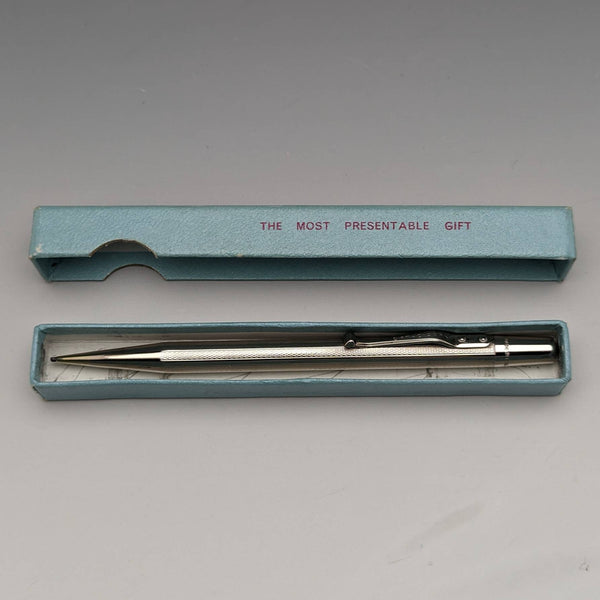 英國復古 Yard O 紙盒紅色鉑金自動鉛筆