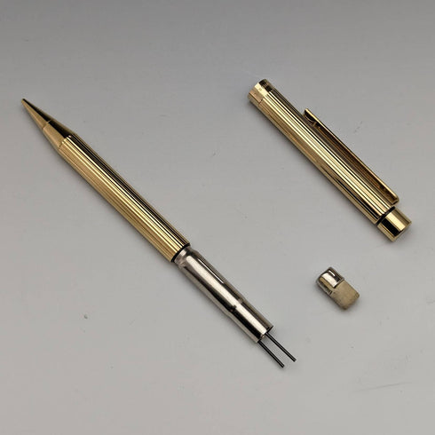 US Vintage Sheaffer Targa mechanical pencil gold plated case