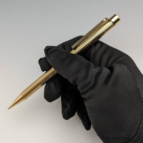US Vintage Sheaffer Targa mechanical pencil gold plated case