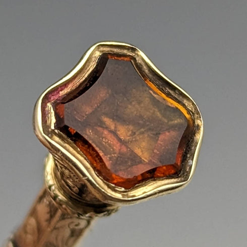 古董自動鉛筆鍍金玻璃裝飾伸縮 70-90 毫米