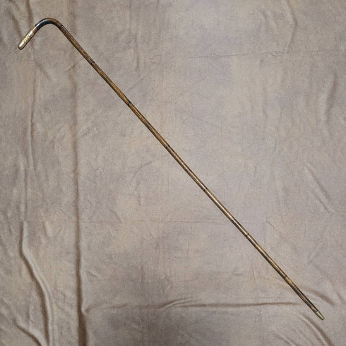 1900年頃 英国アンティーク 細身軽量ステッキ 杖 L字ハンドル 91.5cm