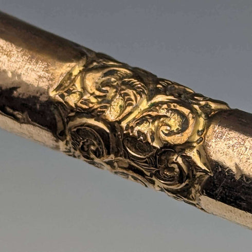1900年頃 英国アンティーク 細身軽量ステッキ 杖 L字ハンドル 91.5cm