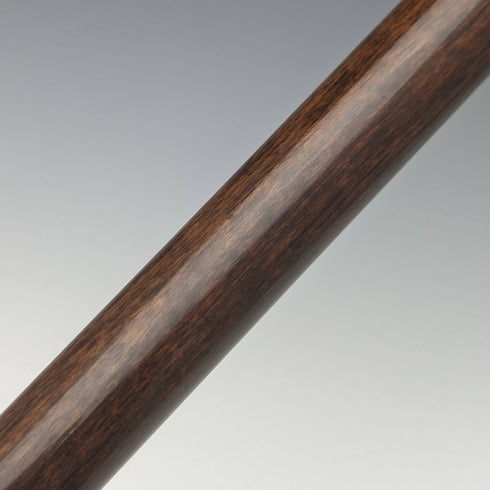 1895年 英国アンティーク 紳士用ステッキ 杖 純銀装飾L字ハンドル 91cm