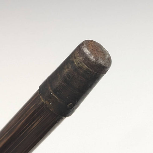 1919 年英國古董紳士細輕手杖,帶弧形手柄 91 厘米