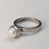 英国ヴィンテージジュエリー パール・真珠 純銀リング 指輪