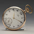 circa 1930 vintage omega pocket watch gold plated open face working well