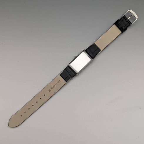 英国ヴィンテージ ベンソン 合金レクタンケース 腕時計 動作良好