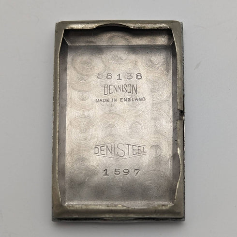 英国ヴィンテージ ベンソン 合金レクタンケース 腕時計 動作良好