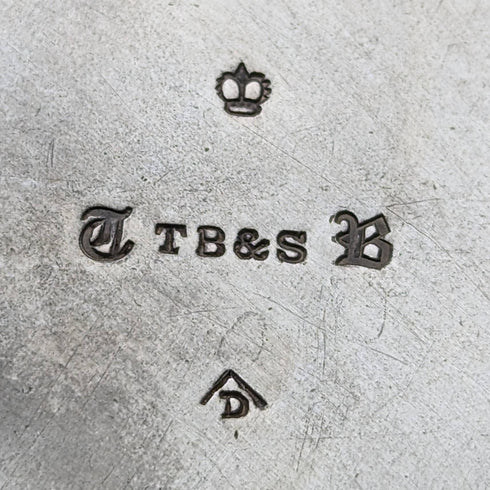 1853 年英國古董鍍銀咖啡壺 Thomas Bradbury & Sons