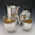 1921年 英国アンティーク シルバープレート製 ティーポット4点セット Henry Atkins