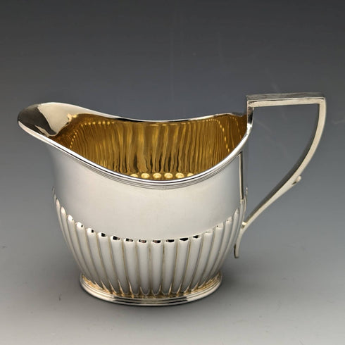 1921 年英國古董鍍銀茶壺 4 件套亨利·阿特金斯