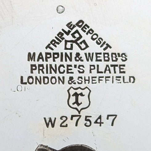 1922 年英國復古鍍銀蛋糕架 Mappin 和 Webb