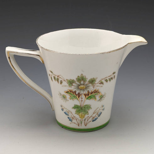 1890年頃 英国サミュエル・ラドフォード シュガーボウル クリームジャグ セット