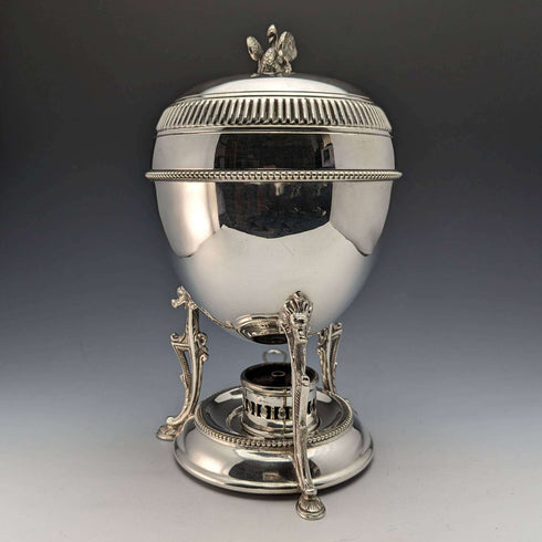 1910年頃 英国アンティーク シルバープレート製 エッグコドラー Walker and Hall
