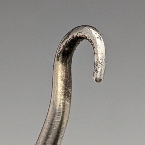 1912年 英国アンティーク 純銀ハンドル ボタンフック