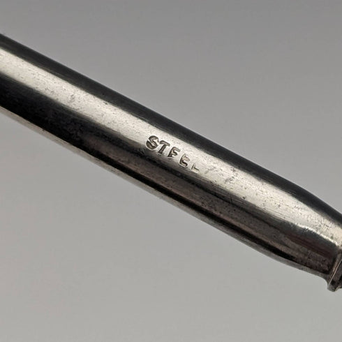 1898年 英国アンティーク 純銀ハンドル ボタンフック Henrry Williamson