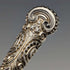 1889 British Antique Pure Silver Handle Toasting Fork Adie and Lovekin