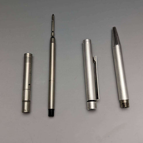 American Vintage Sheaffer Sterling Silver Ballpoint Pen with 2 Refills