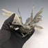 Vintage Pewter Rooster Figurines, Pair