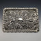 1905 British Antique Sterling Silver Relief Engraving Dressing Table Tray 336g Horrace Woodward