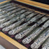 【預留】1836年英國古董純銀柄魚餐具12對套裝盒裝