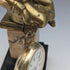 Antique Ormolu & Marble Boy Figurine Pocket Watch Holder Display Stand